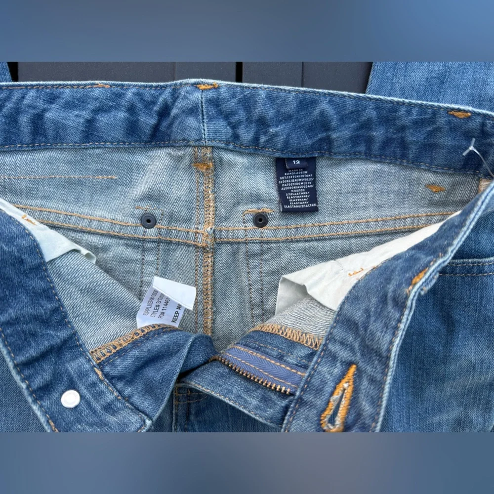 Ralph Lauren Kids Straight Leg Denim Jeans Blue Girls Size 12